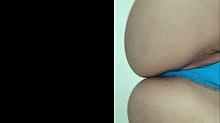 Bold Latina Teen Shows Big Ass Up Close