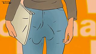 That McDonald's egg girl is fucking a homeless guy in this anime porn