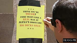 super hot shemale bangs guy bareback, so intense!