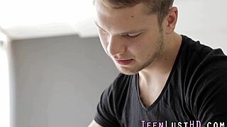 babe's mouth filled with cum after blowjob