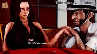 Intriguing adventures in the inn 59 with anime hentai elements