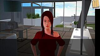 Redhead Milf Bent Over In Doggy Style Hentai