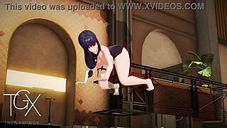 hinata hyuga gets fucked in naruto hentai 😏