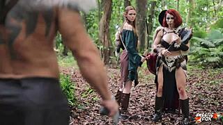 Is this D&D little teen ready for big porn adventure with cum on ass?