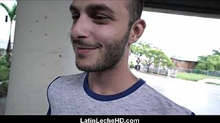 straight latino boy paid for gay street action pov