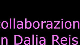 Ale's friend humiliates with foot licking on sofa.