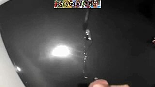 I filmed this homemade anal sex where she bends over for doggystyle and gets a cumshot on her ass.