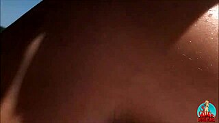 my husband my unicorn and me in play on a public beach