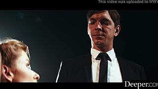 Mia Melano's rough doggystyle talents on stage