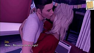 Being A Dik 45 Chick Route With Blonde And Big Tits