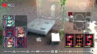 Poppi and ari fuck hard in nightclub!