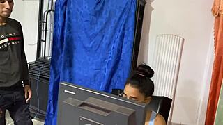 Secretary Wants Tits Milked So I Please Her