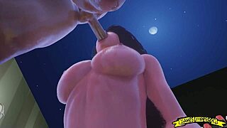 Blowjob in the parking lot part 2 features 3d hentai with cumshot and creampie