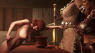 3D animated porn with big cock and rough sex