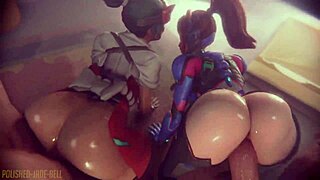 overwatch compilation featuring intense emotional moments from anime hentai