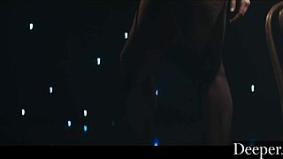 Mia Melano's rough doggystyle talents on stage