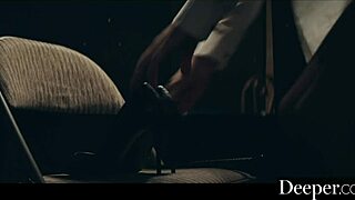 Mia Melano's rough doggystyle talents on stage