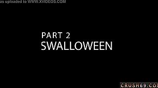 Crazy Boss's Swalloween: Swallow in POV?