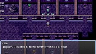 Rize gives blowjob in city of trials