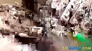 Twink receives blowjob and cums in mouth.