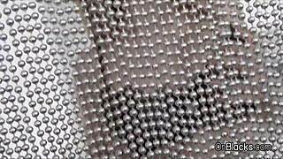 Big tit Stella Cox handles huge black dick.