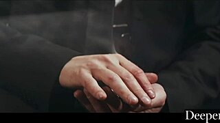 Mia Melano's rough doggystyle talents on stage