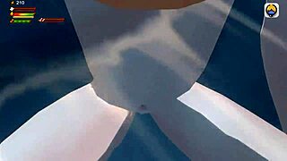 Femdom Vampire Dominates in Whirlpool POV Piss Scene