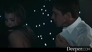 Mia Melano's rough doggystyle talents on stage