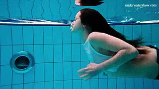 Hot Russian girl strips quickly and reveals her beautiful body