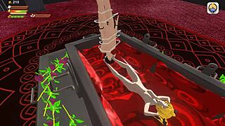 Femdom Vampire Dominates in Whirlpool POV Piss Scene