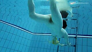 Lada Poleshuk Shows Big Tits Underwater