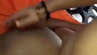 Young girl struggles intensely in the scene