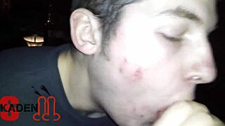 Straight man tries gay sex with an amateur guy