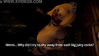 Fallen Princess Chapter One: Titty Fuck And Doggystyle With Monster Cock