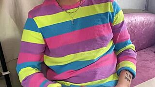 Horny college guy talks dirty while masturbating his big cock