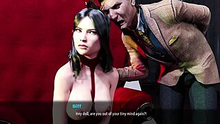 3D cartoon porn: Old man and young girl have sex during Monica’s photoshoot