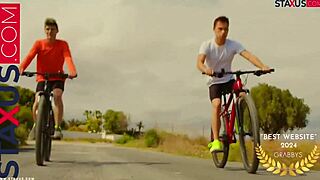 Staxus Twinks Ride Hard After Cycling With Intense Action and Fun.