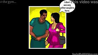 Sultry Savita Bhabhi in hot cartoon action – episode 30