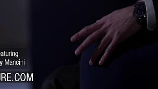 Submissive Hairless Brunette Megan Rain Doubles Fun with Anal Blowjob Missionary Assfucking