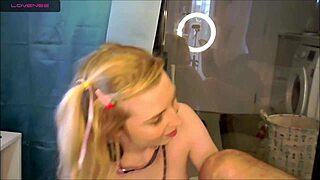 A tattooed couple’s anal sex performance on webcam
