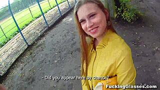 Hardcore blonde gets her pussy pounded on a site