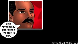 Sultry Savita Bhabhi in hot cartoon action – episode 30