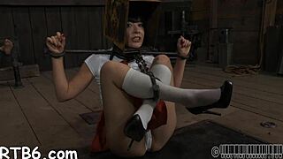 Bound Babe Sucks and Fucks in POV Castigation?