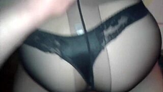 Fucking in stockings with detailed action