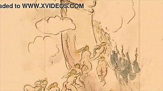 Erotic Vintage Animation with Seductive Charm