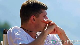 Ally Breelsen in Baewatch parody