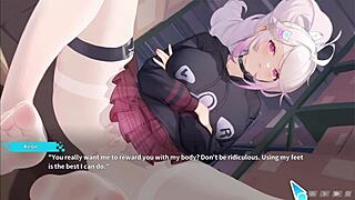 cute girl gets fucked in hentai game fantasy!