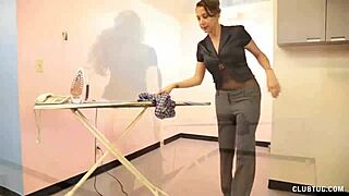 Sweet Wife Gives Him a Morning Handjob in POV