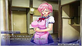 in apartment of love ep 9, i watch through the peeping hole