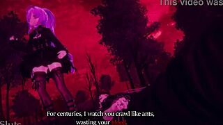 Vampire Queen Dominates Hunter Emotionally